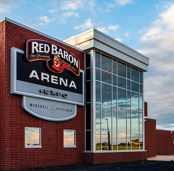 Red Baron Arena Exterior
