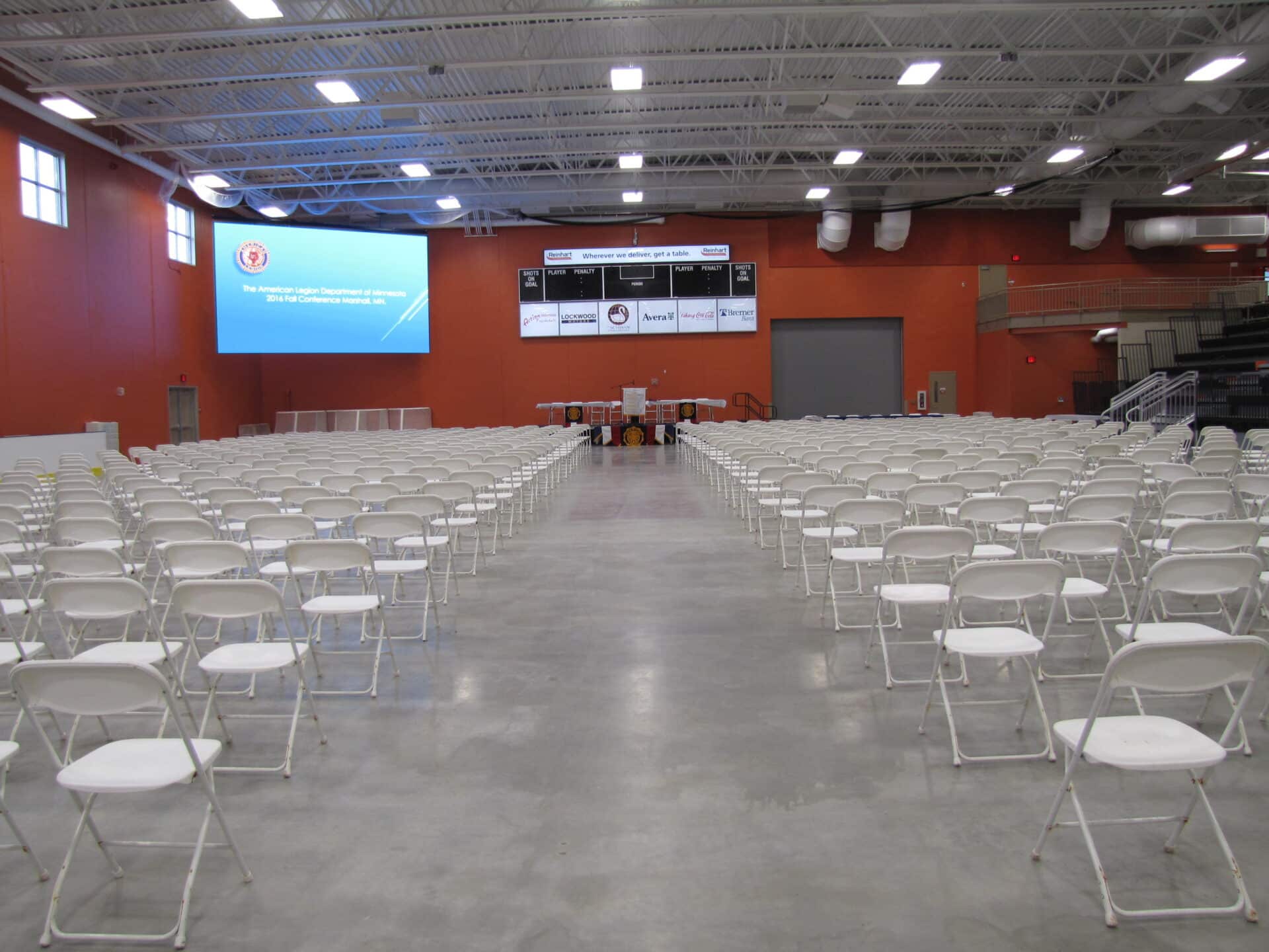 Red Baron Area and Expo Center Seating