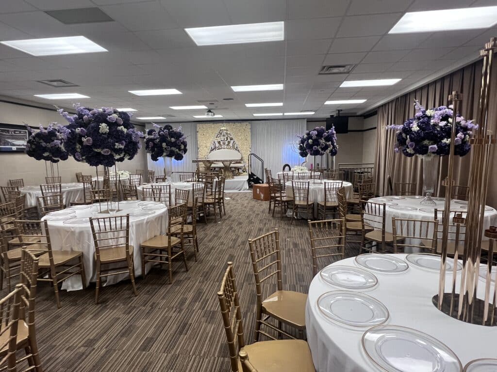 holiday party at the red baron arena