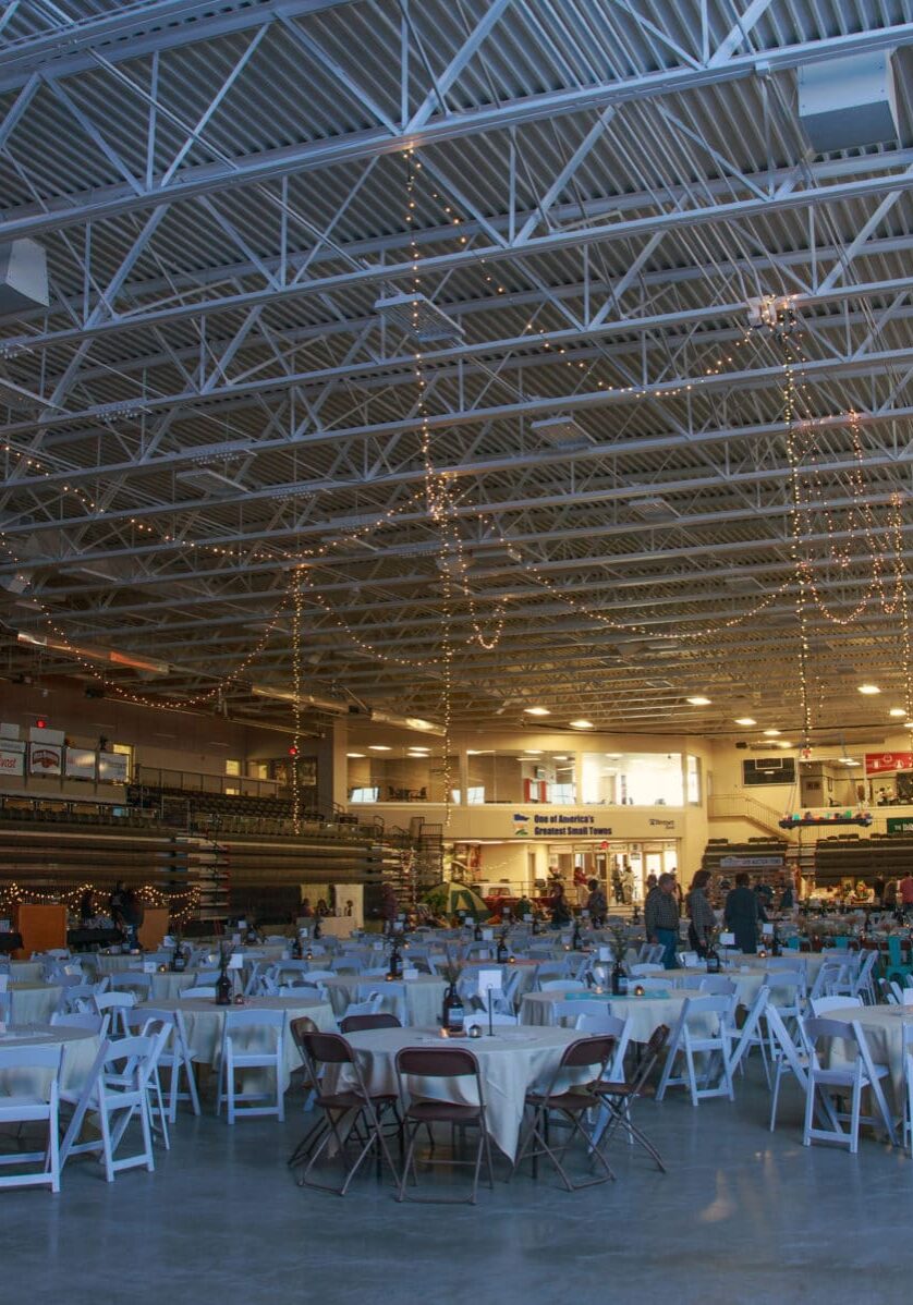 Night view of expo floor 1
