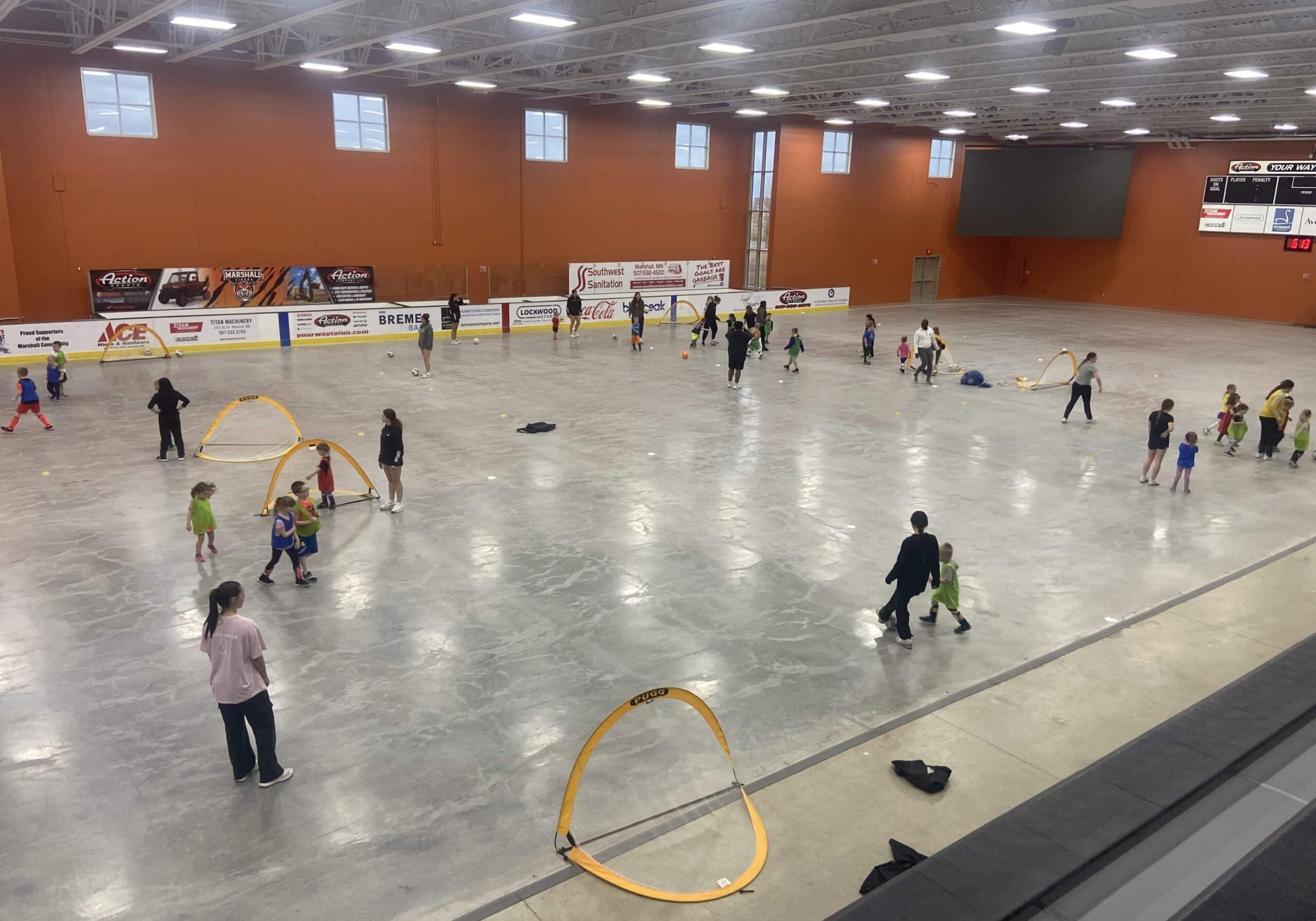 community ice skating