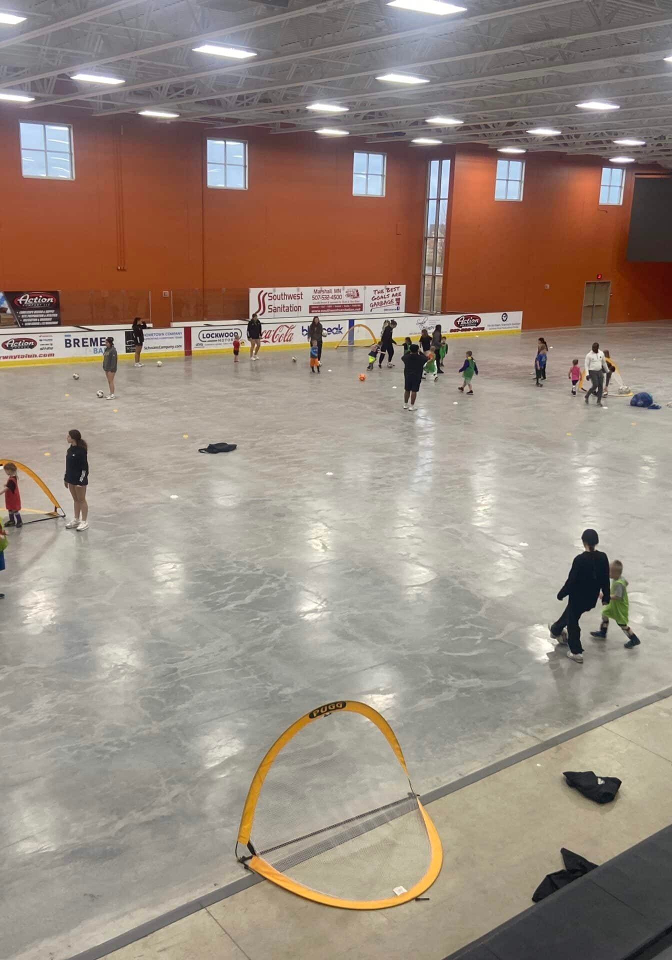 community ice skating