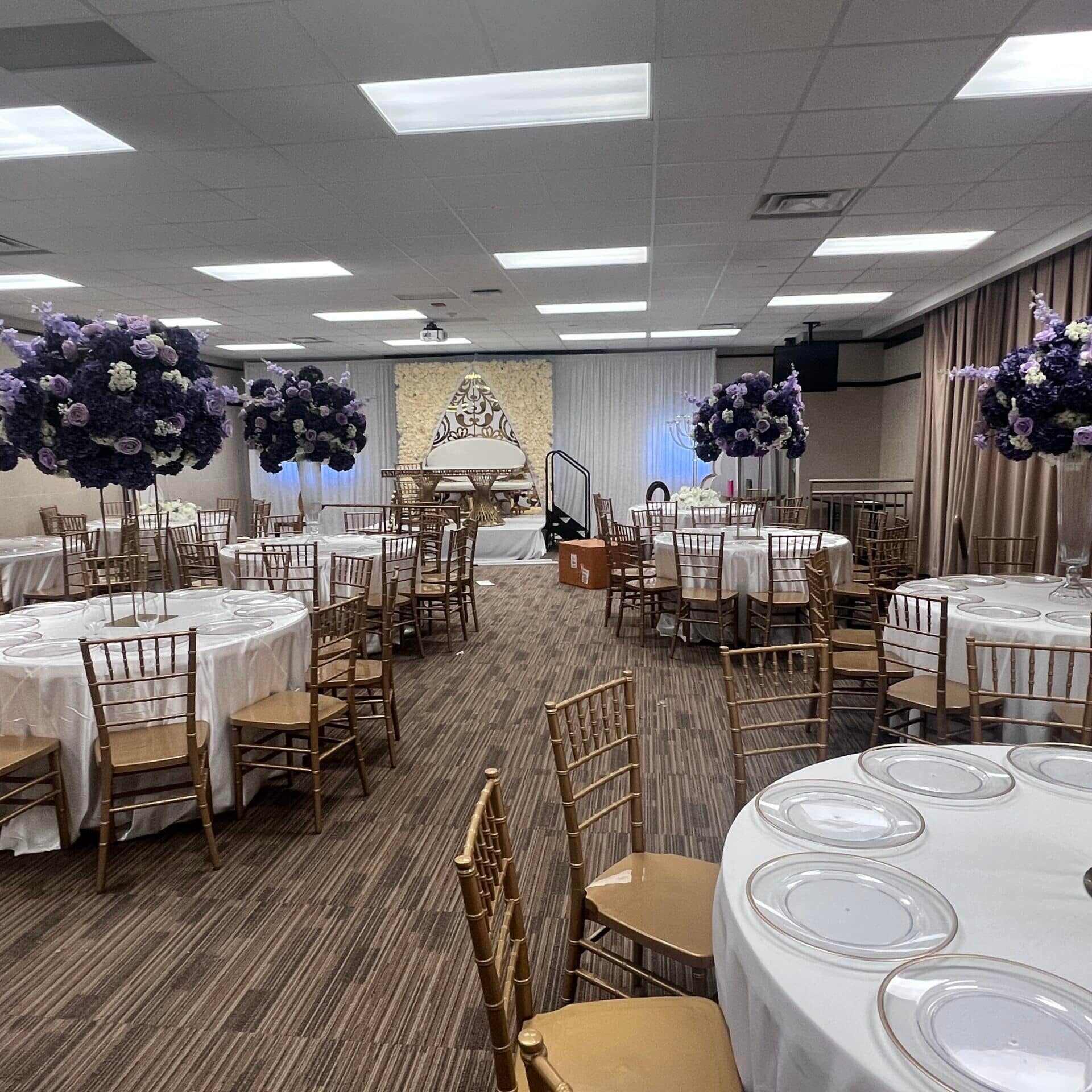 holiday party at the red baron arena