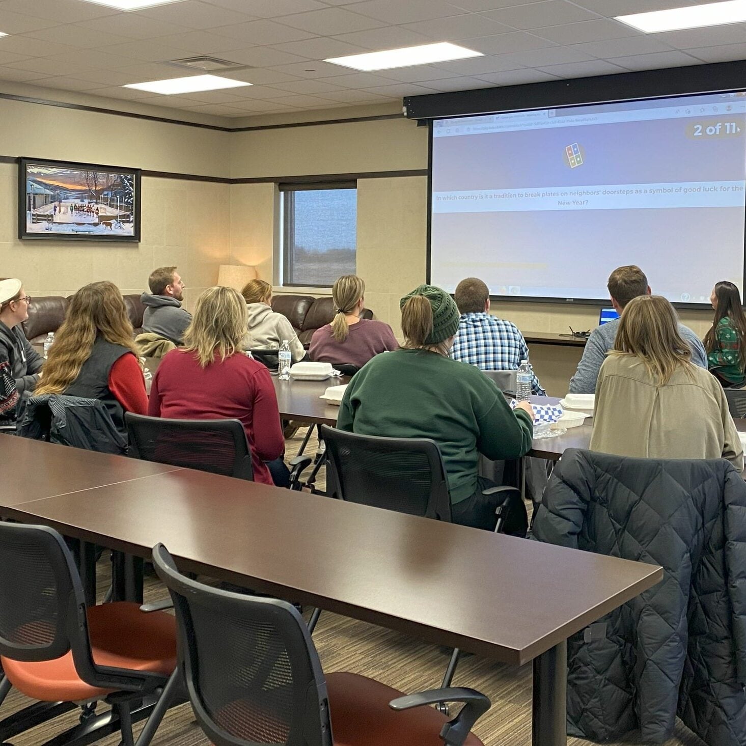 marshall chamber event at red baron arena